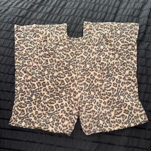 Aerie Street Trouser Leopard Sweatpants